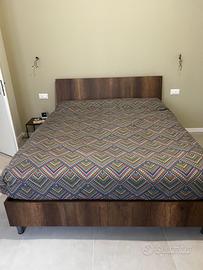 Ityhome - Letto matrimoniale Demas 160 x 190 NUOVO