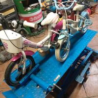 2 biciclette bimbo e bimba 2/6 anni 