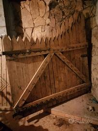 Cancello in Rovere