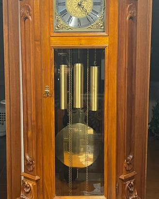 Orologio a pendolo con fase lunari a piantana