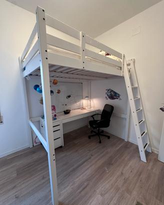 Cameretta Ikea + Scrivania e cassettiera