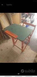 banco scuola vintage 