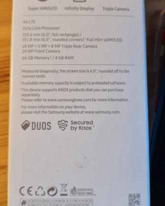 Samsung galaxy A7 2018