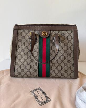 Borsa Gucci Ophidia GG Medium Top Handle