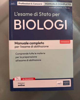 Esame di Stato Biologi- VII edizione- Edises