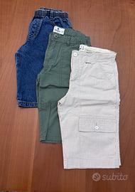 Pantaloni estivi bambino taglia 6-7 anni