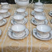 Servizio da the inglese fine porcellana 