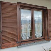 Serramenti in legno con doppio vetro