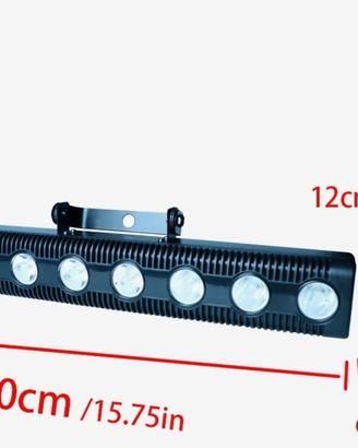 barre led rgbw dmx e telecomando 