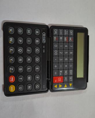 agenda elettronica wiler w10k vintage