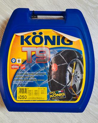 catene da neve KÖNIG T9, 050 9mm