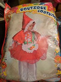 Costume di Carnevale Cappuccetto Rosso per bimbi