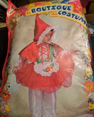 Costume di Carnevale Cappuccetto Rosso per bimbi