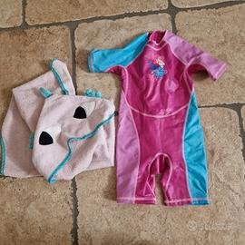 muta Decathlon 90-98 cm 3anni ciabattine