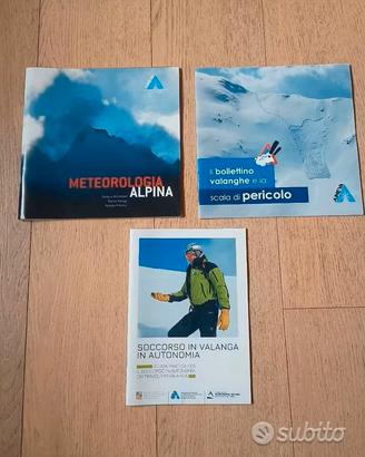 3 Fascicoli AINEVA neve e valanghe