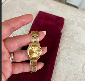 ROLEXoysterPERPETUALdateJUSTorologioOROgiallo18kt2