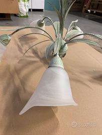 Lambadario in ferro a 5 luci