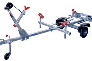 Carrello barca MTA 300 Kg Rimorchio senza freni