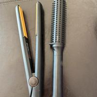 Piastra e spazzola GHD