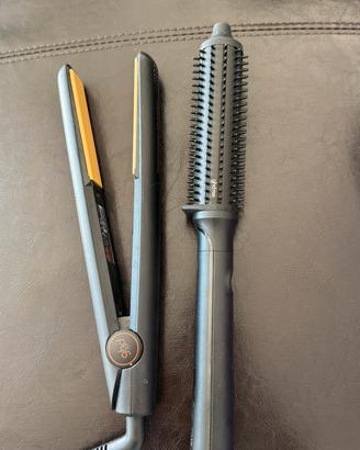 Piastra e spazzola GHD