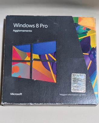 Windows 8 Pro box 32-64 bit