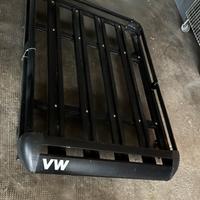 Portapacchi per Auto in alluminio regolabile