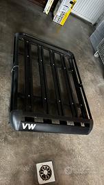 Portapacchi per Auto in alluminio regolabile