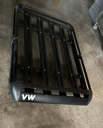 Portapacchi per Auto in alluminio regolabile