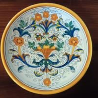 Lotto 6 Piatti da parete Ceramica Deruta