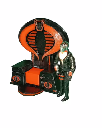 Accessorio Trono Gi Joe Cobra Action Figure 10 CM