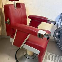 Poltrona da barbiere anni '80