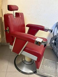 Poltrona da barbiere anni '80