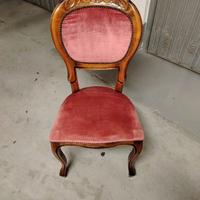 Sedie imbottite vintage