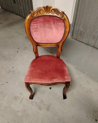 Sedie imbottite vintage
