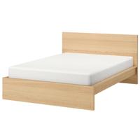 letto e rete IKEA Malm 160 x 200 - trattabile