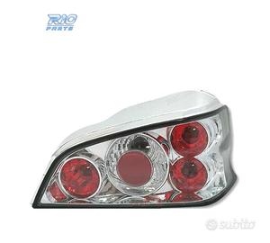 FANALI PER PEUGEOT 106 96-04 FONDO CROMATO