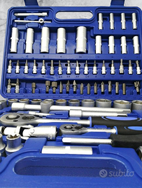 Valigetta utensili 108 pezzi Bussola cricchetto