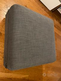 Vallentuna seduta/contenitore ikea pouf