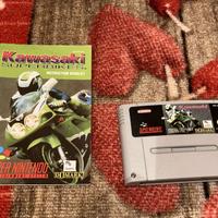 SNES Super Nintendo Kawasaki Superbike