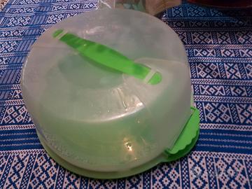 Portatorta verde.