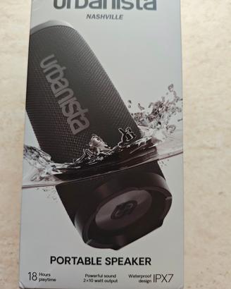 Cassa Speaker Bluetooth Urbanista Nashville Nuova 