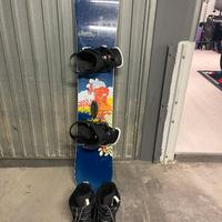 Tavola Snowboard, attacchi, scarponi BURTON