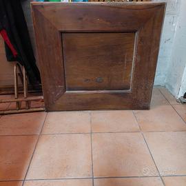 cassaforte da muro in legno massello