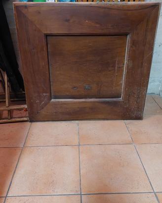 cassaforte da muro in legno massello