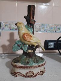 Bottiglia di liquore a forma di canarino