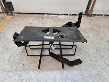 Supporto a muro braccio per tv con ripiano 40 kg