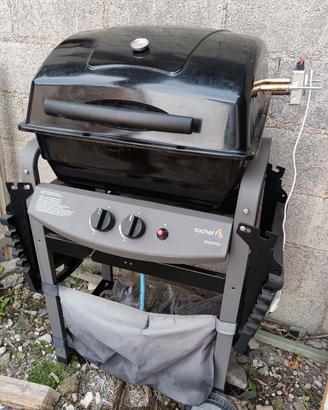 BBQ a gas