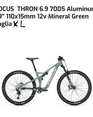 MOUNTAIN BIKI FOCUS ECCEZIONALE.