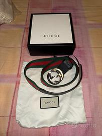 Cintura originale gucci uomo