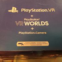 PlayStation VR  + VR worlds + PlayStation camera 
